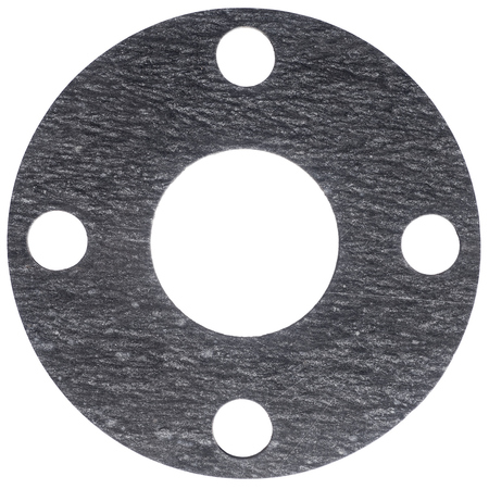 USA INDUSTRIALS Full Face Aramid/EPDM Flange Gasket for 4" Pipe - 1/8" T - #300 BULK-FG-4998